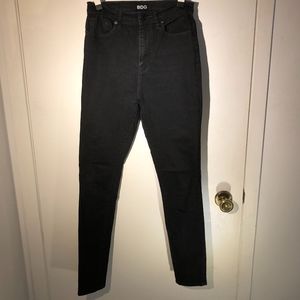 BDG Black Skinny High-rise Jeans